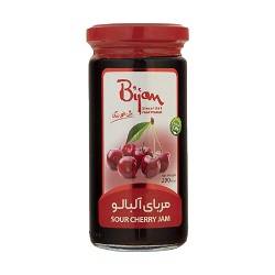 بیژن مربا آلبالو  شیشه 290 گرم